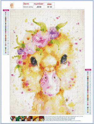 Full Diamond Painting kit - Yellow duck