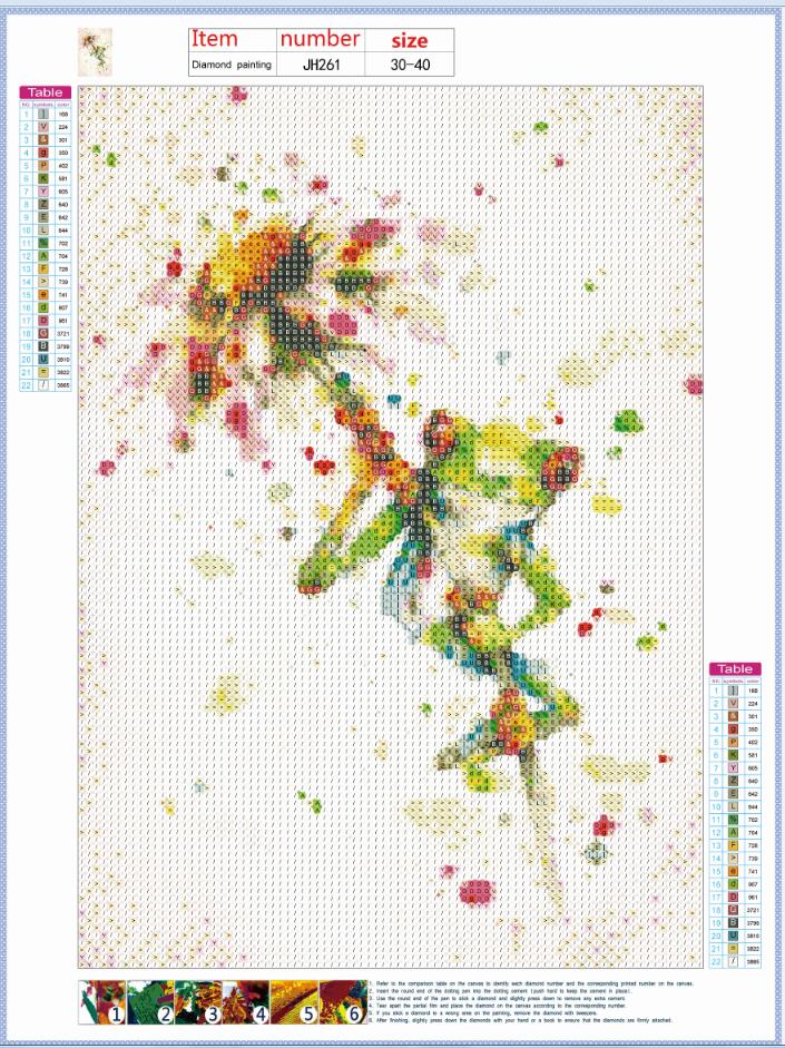 Full Diamond Painting kit - Watercolor frog