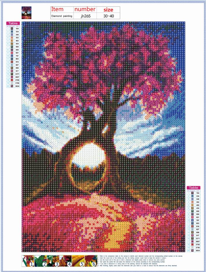 Full Diamond Painting kit - Couple tree