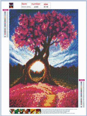 Full Diamond Painting kit - Couple tree