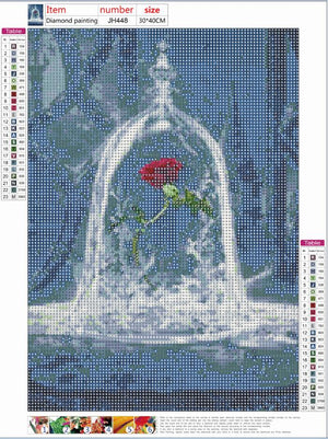 Full Diamond Painting kit - Eternal flower