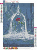 Full Diamond Painting kit - Eternal flower