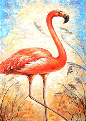Full Diamond Painting kit - Flamingo