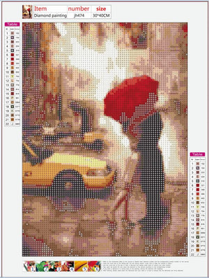 Full Diamond Painting kit - Love couple