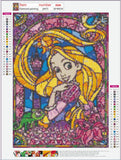 Full Diamond Painting kit - Cartoon princess