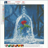 Full Diamond Painting kit - Immortal flower