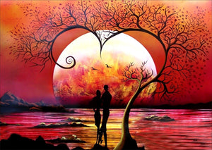 Full Diamond Painting kit - Couple lovers
