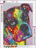Full Diamond Painting kit - Color dog