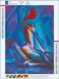 Full Diamond Painting kit - Abstract beautiful woman