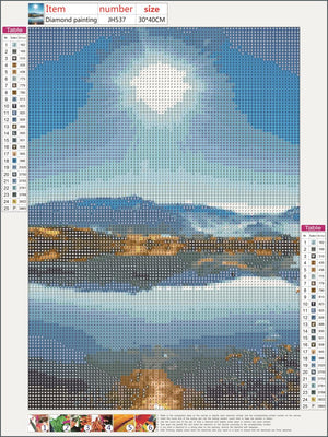 Full Diamond Painting kit - Warm winter