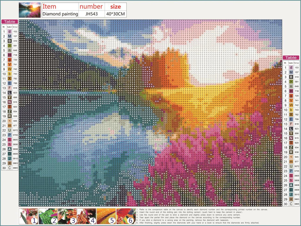 Full Diamond Painting kit - Beautiful scenery