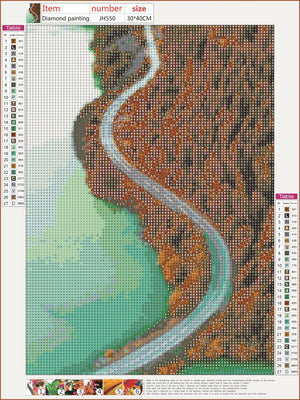 Full Diamond Painting kit - Magnificent scenery
