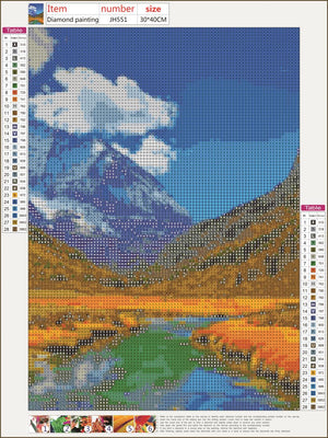 Full Diamond Painting kit - Magnificent scenery