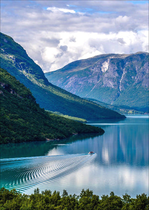 Full Diamond Painting kit - Magnificent mountains and lakes