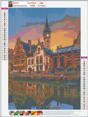 Full Diamond Painting kit - Magnificent buildings