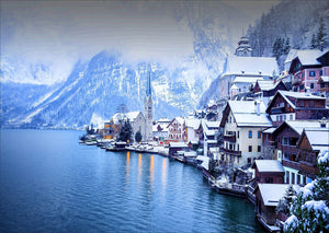 Full Diamond Painting kit - Beautiful winter landscape