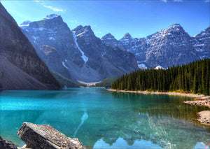 Full Diamond Painting kit - Mountains and lakes landscape
