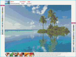 Full Diamond Painting kit - Summer Sea