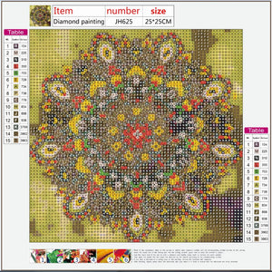 Full Diamond Painting kit - Mandala