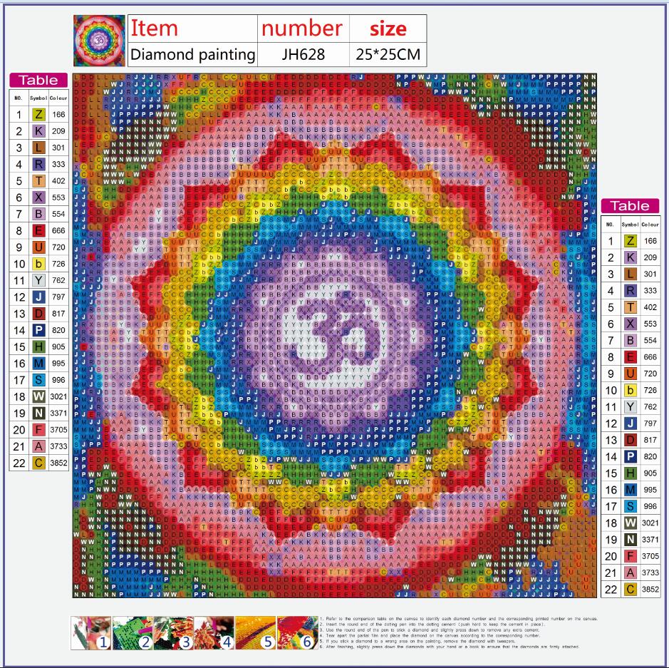 Full Diamond Painting kit - Mandala