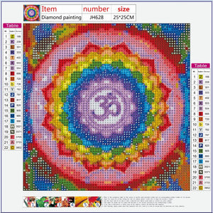 Full Diamond Painting kit - Mandala