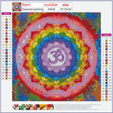 Full Diamond Painting kit - Mandala