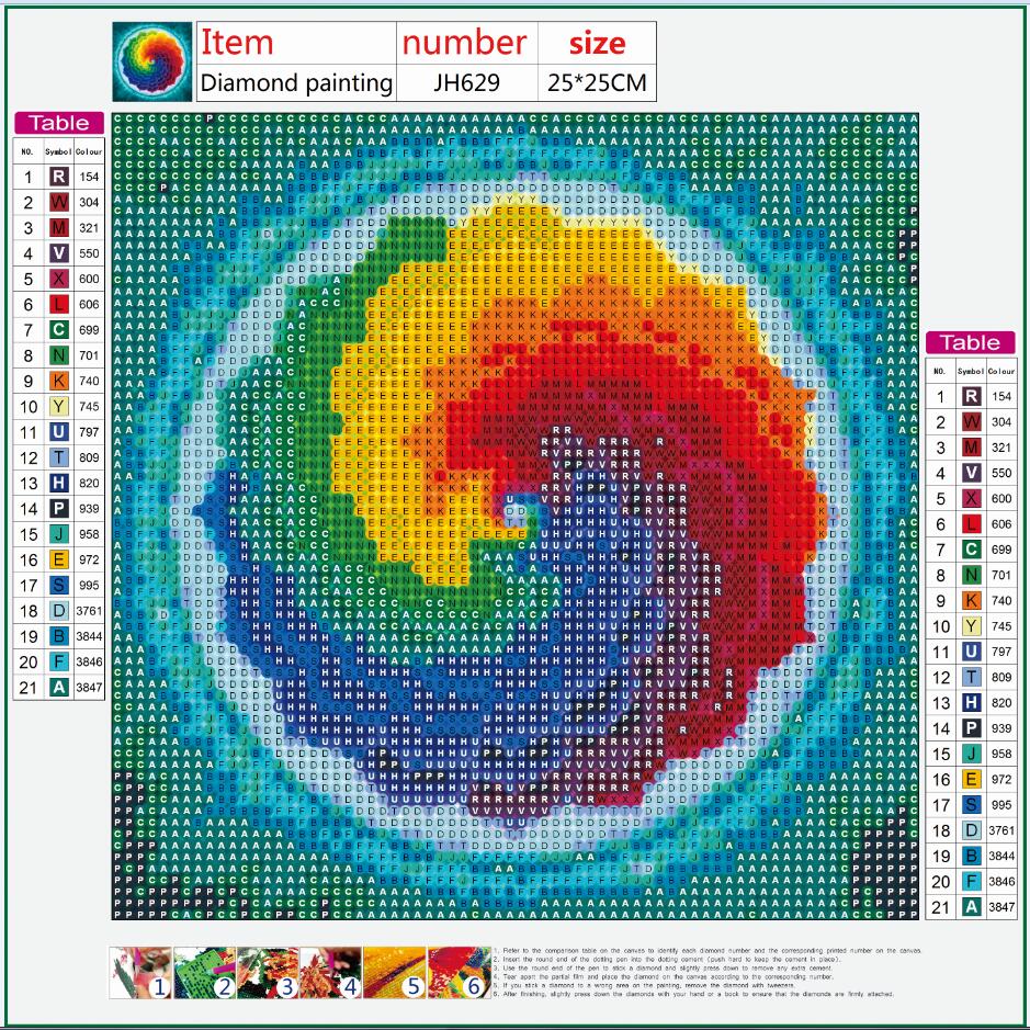 Full Diamond Painting kit - Mandala