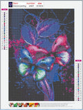 Full Diamond Painting kit - Beautiful butterfly