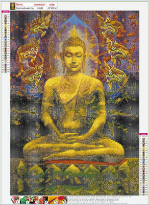 Full Diamond Painting kit - Buddha
