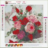 Full Diamond Painting kit - Beautiful roses