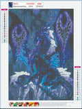Full Diamond Painting kit - Violent dragon