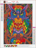 Full Diamond Painting kit - Owl