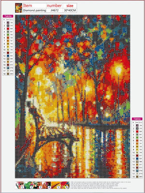 Full Diamond Painting kit - Colorful street