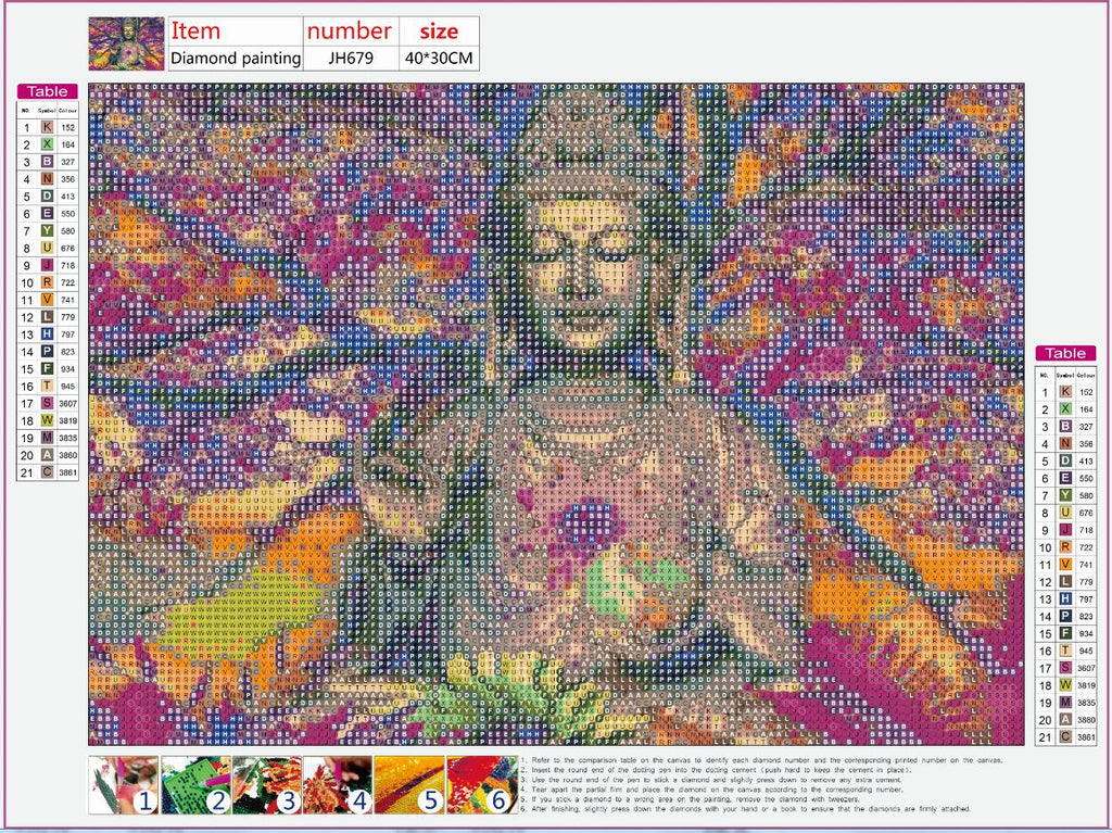 Full Diamond Painting kit - Buddha