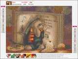 Full Diamond Painting kit - Cute bunny