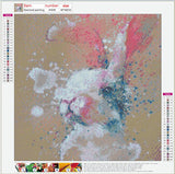 Full Diamond Painting kit - Cute rabbit