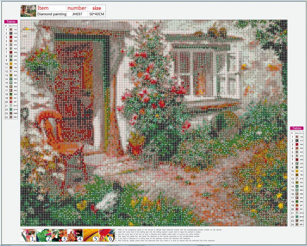 Full Diamond Painting kit - Beautiful view