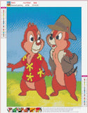 Full Diamond Painting kit - Cartoon squirrel
