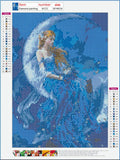 Full Diamond Painting kit - Moon Elf