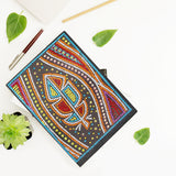 DIY Diamond Painting Notebook - Leaf (No lines)