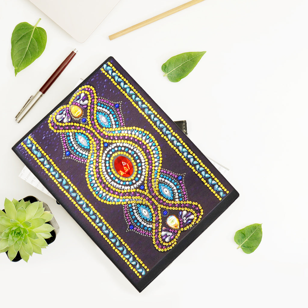 DIY Diamond Painting Notebook - Gem (No lines)