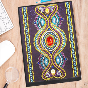 DIY Diamond Painting Notebook - Gem (No lines)