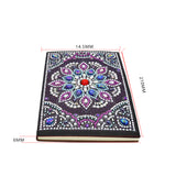 DIY Diamond Painting Notebook - Mandala (No lines)
