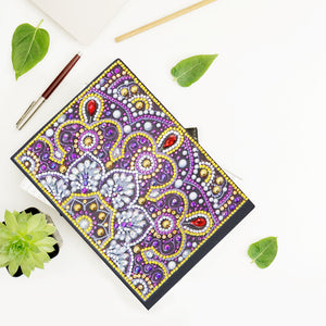 DIY Diamond Painting Notebook - Mandala (No lines)