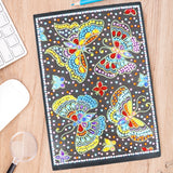 DIY Diamond Painting Notebook - Butterfly (No lines)