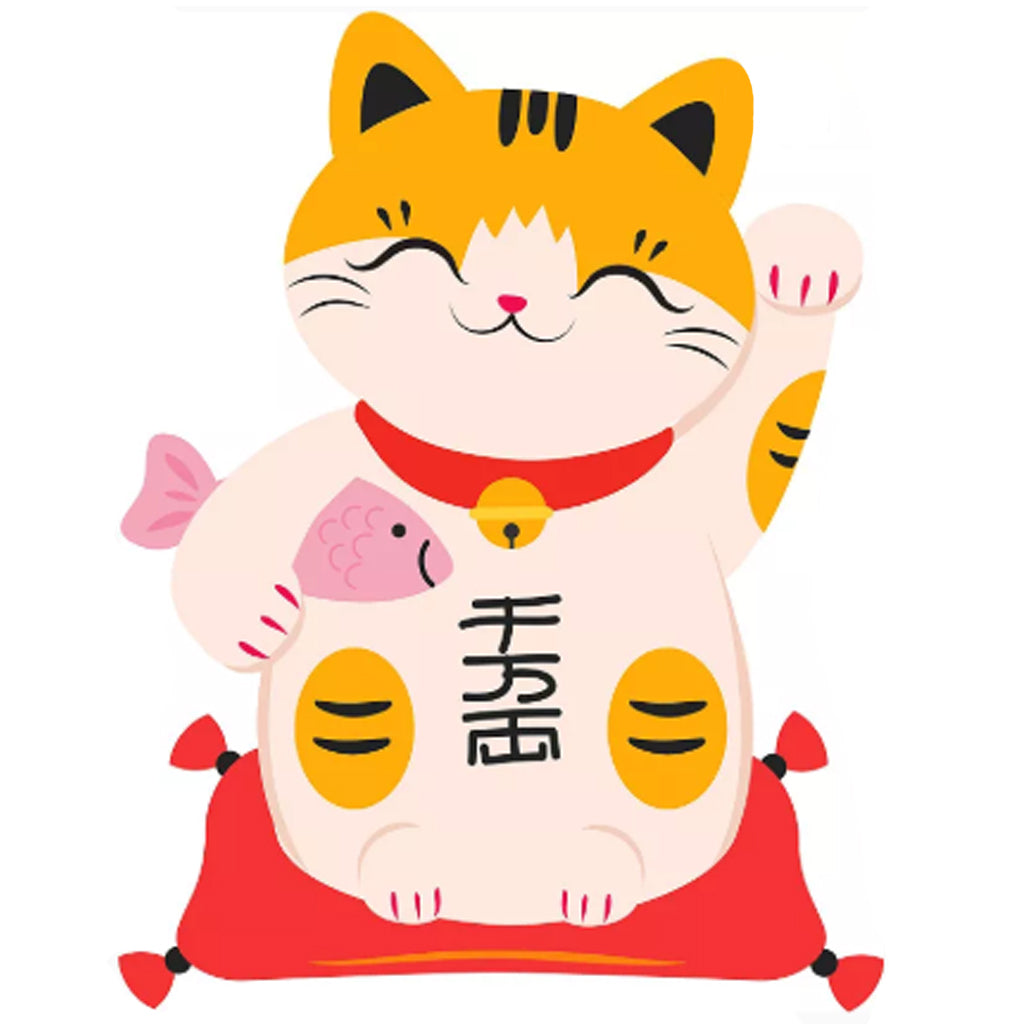 Full Diamond Painting kit - Lucky Cat