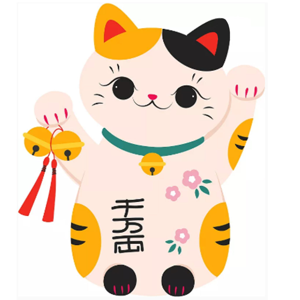 Full Diamond Painting kit - Lucky Cat