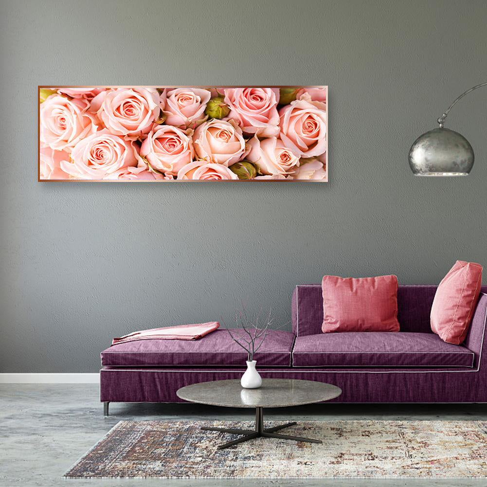 Full Large Diamond Painting kit - Rose flowers