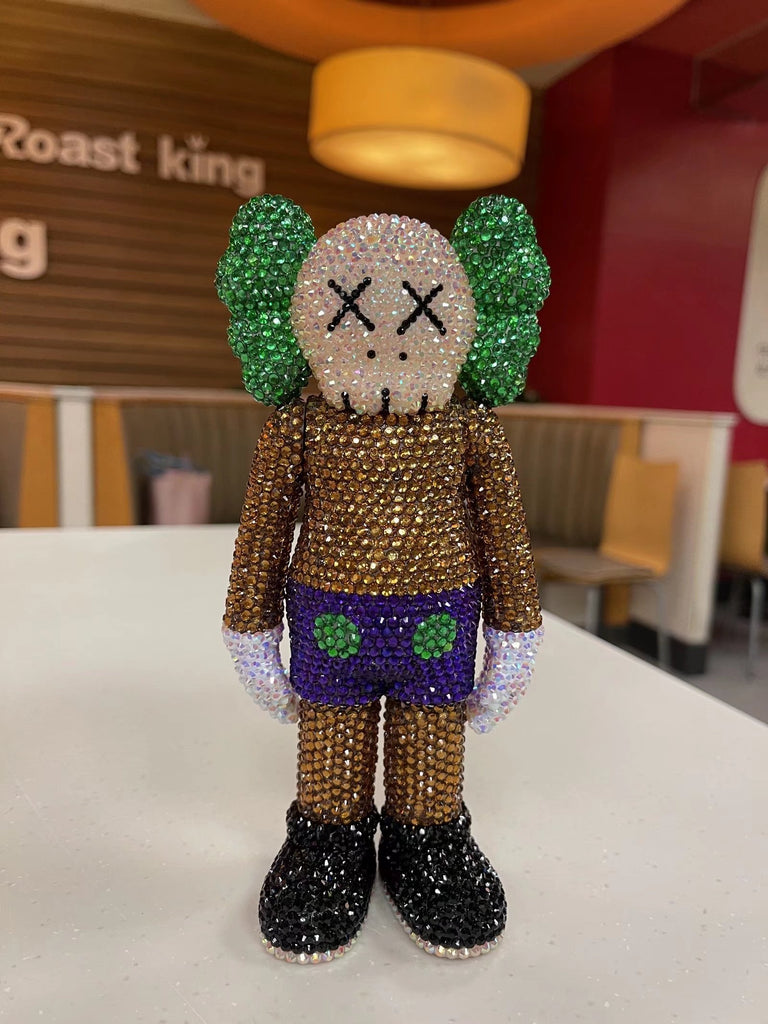 DIY Kaws -Crystal Rhinestone Full Diamond Painting  (with glue tools)