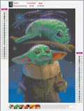 Full Diamond Painting kit - Yoda
